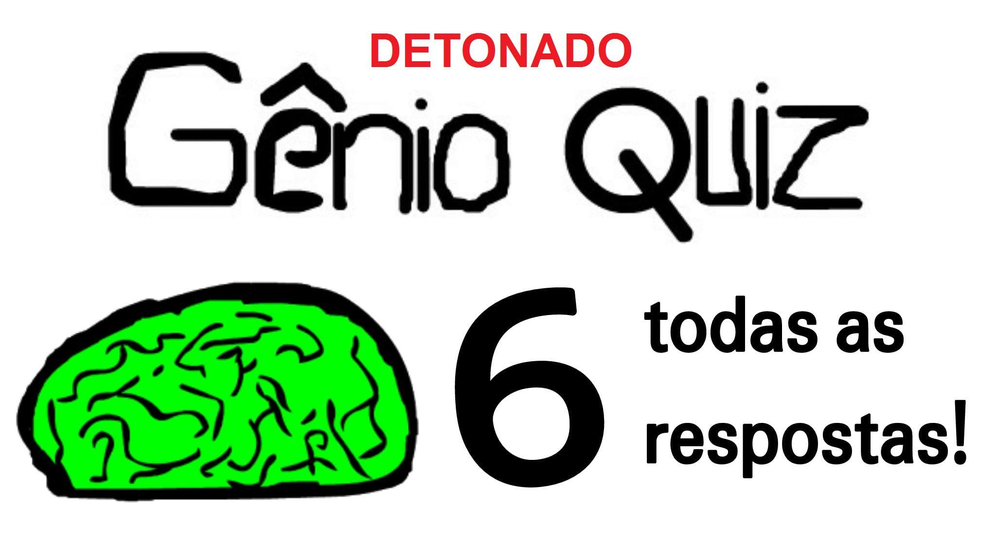 Respostas do Gênio Quiz - Gênio Quiz