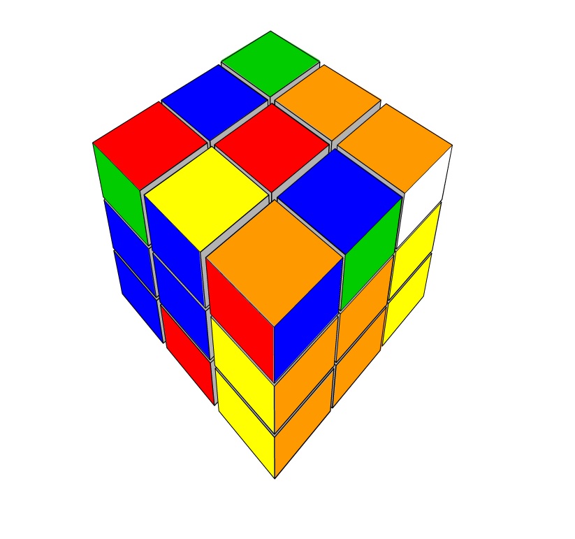 Cubo Mágico um jogo online grátis no Gênio Quiz