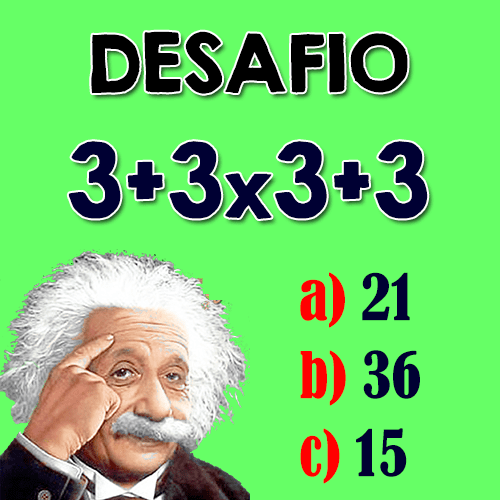 Teste de matemática 3-3x6+2 - Gênio Quiz em 2023