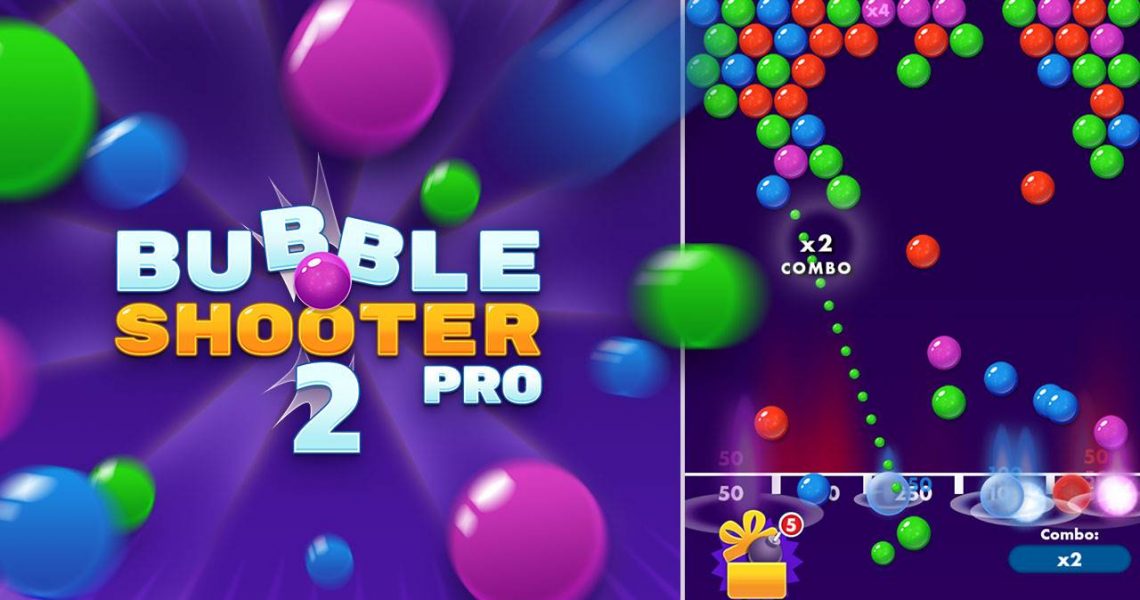 Bubble Shooter Pro 2 é um jogo arcade