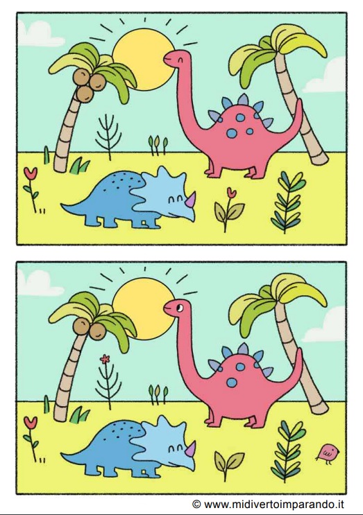 Jogos dos 7 erros a era dos dinossauros