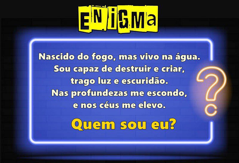 Enigmas - Página 2 de 13 - Gênio Quiz