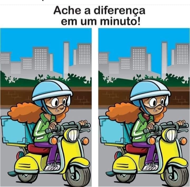 Ache a Diferença - A Motociclista
