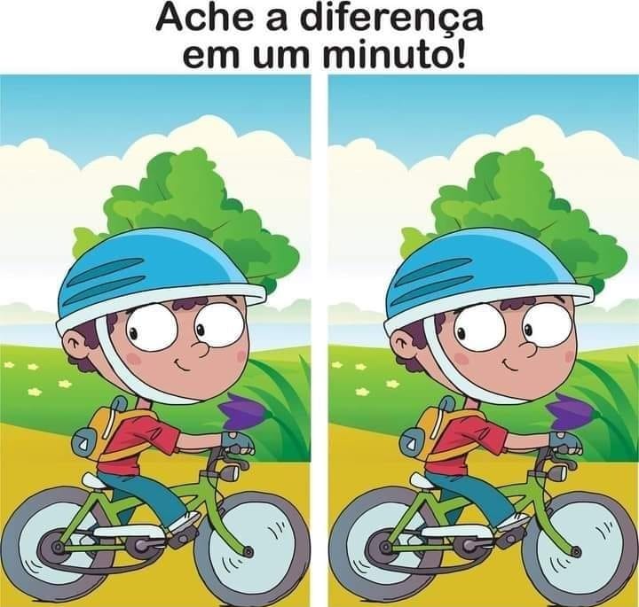 Ache a Diferença: O Ciclista