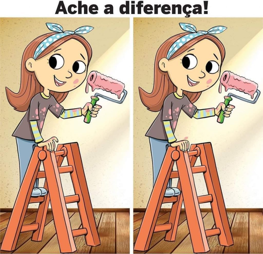 Ache a diferença: A Pintora