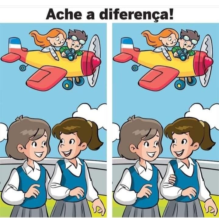 Ache a Diferença: A Foto Aérea