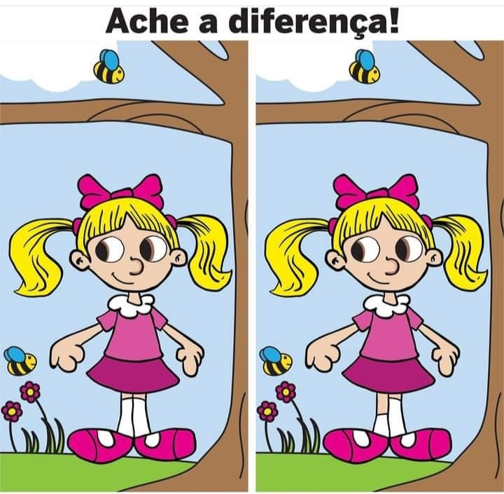 Ache a Diferença: A Menina de Chuca