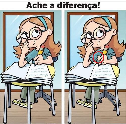 Resposta Ache a Diferença: A Tarefa