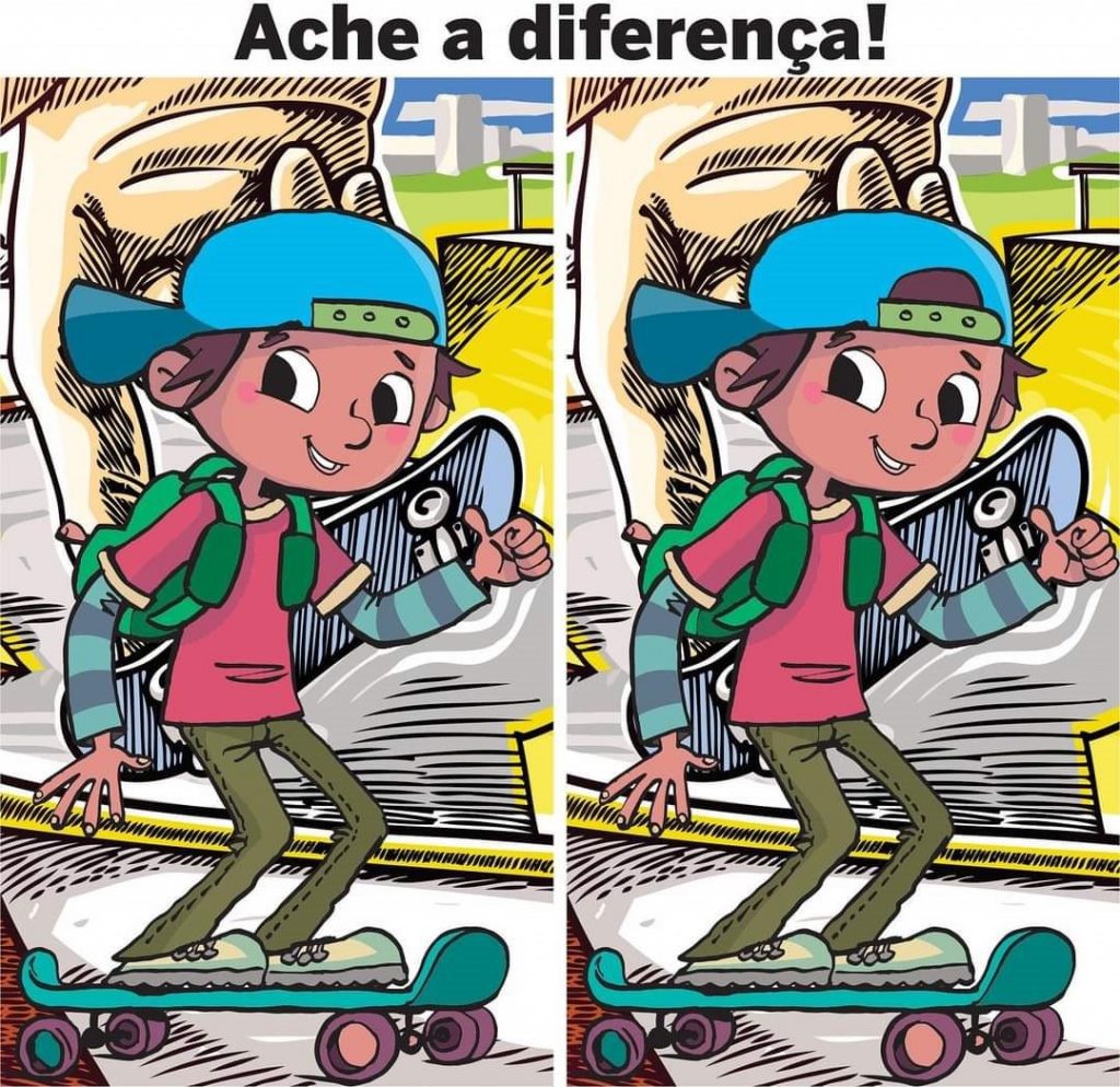 Ache a Diferença: O Menino do Skate