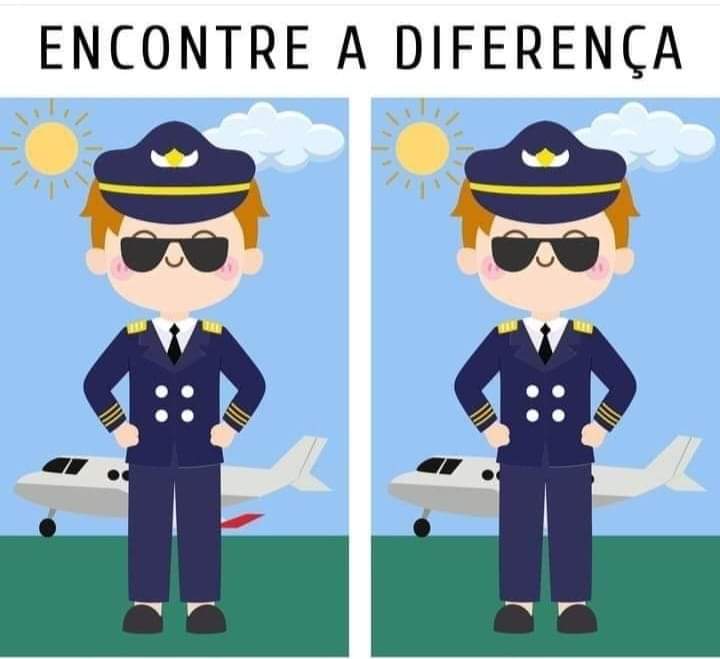 Ache a Diferença: O Piloto de Avião