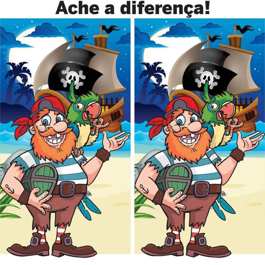 Ache a Diferença: O Pirata