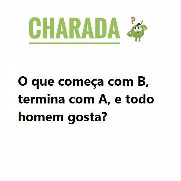 Charadas engraçadas