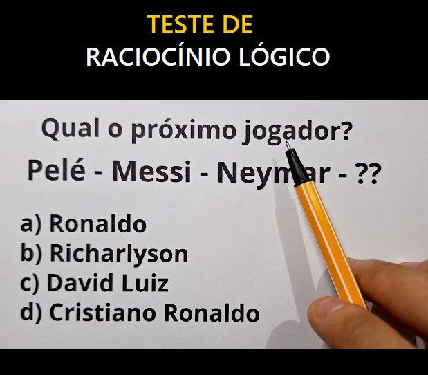 Qual o próximo jogador na sequência: Pelé, Messi, Neymar, ??