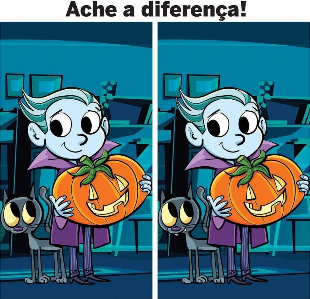 Ache a Diferença: Halloween