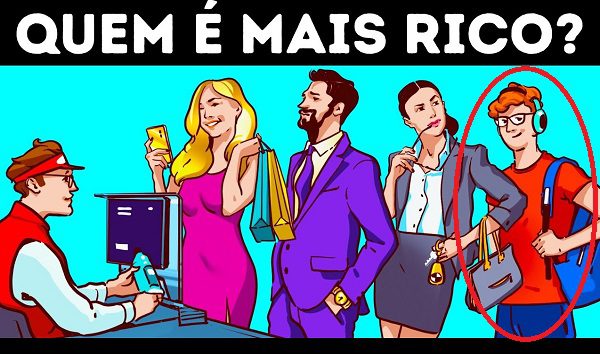 Resposta Quem é o mais rico?