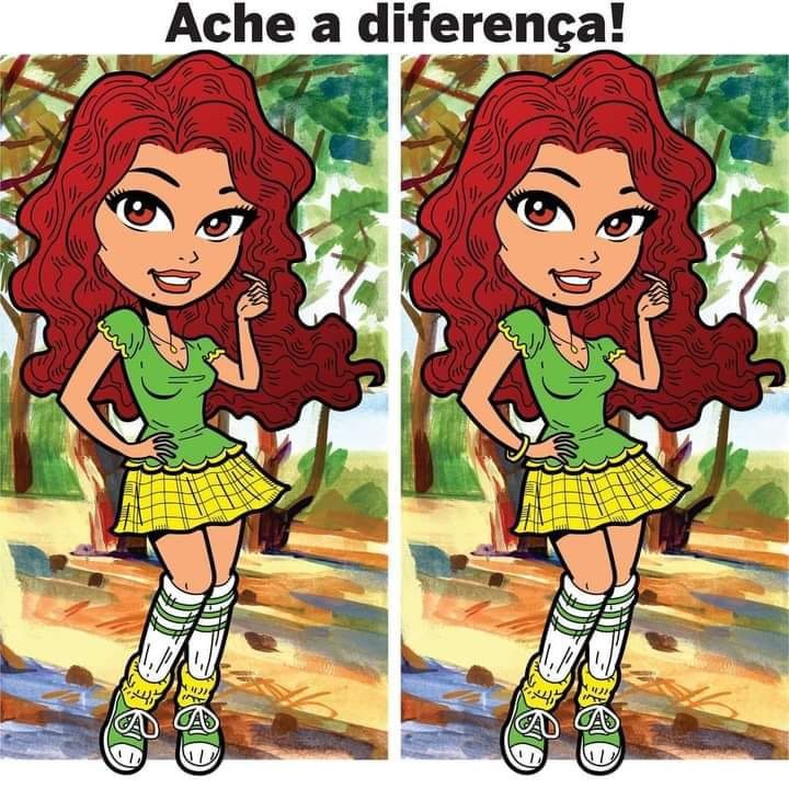 Ache a Diferença: A Menina Estilosa