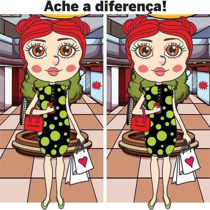 Ache a Diferença: A Mulher no Shopping