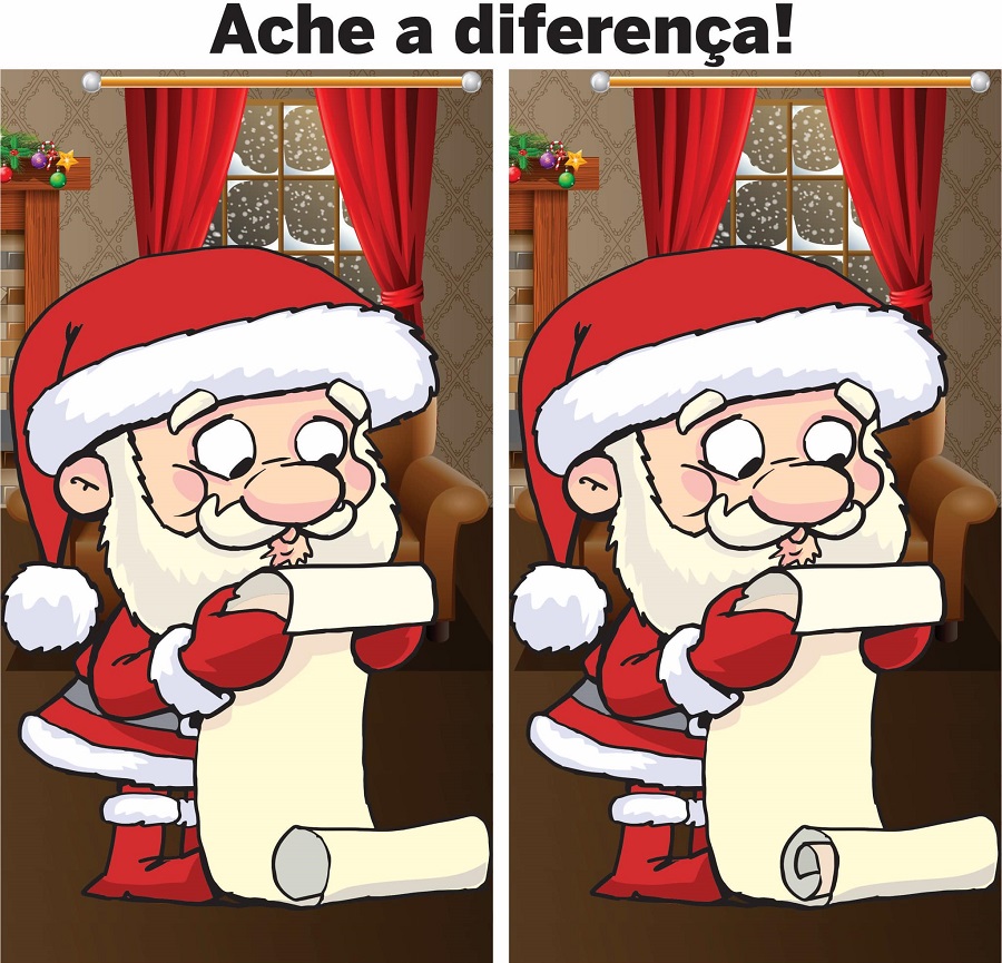 Ache a Diferença: O Papai Noel