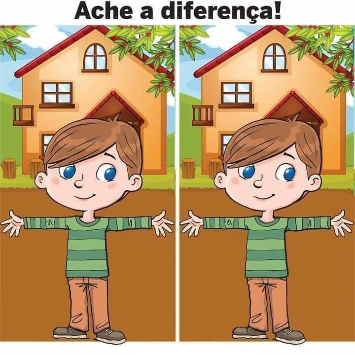 Ache a Diferença: O Menino de Braços Abertos