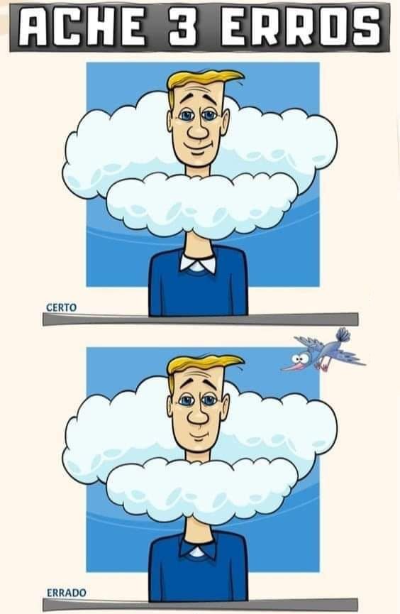 Ache 3 Erros: O Homem nas Nuvens
