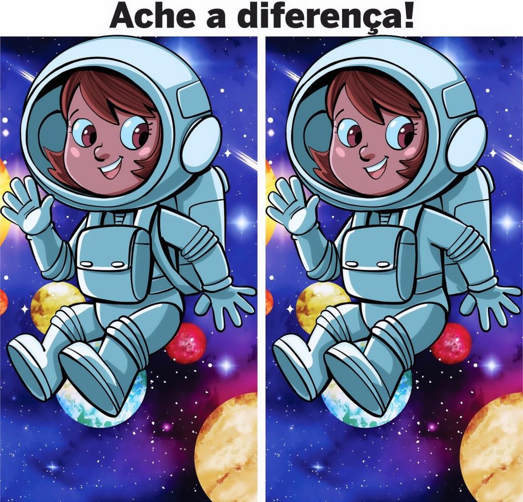 Ache a Diferença: A Astronauta