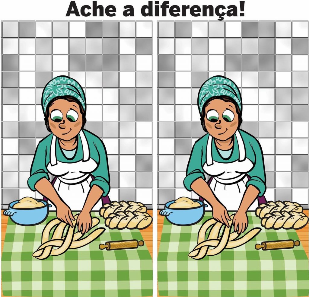 Ache a Diferença: A Cozinheira