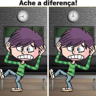 Ache a Diferenca O Menino Preocupado