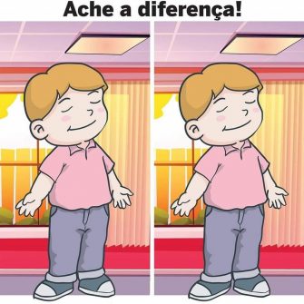 Ache a Diferenca O Menino Tranquilo