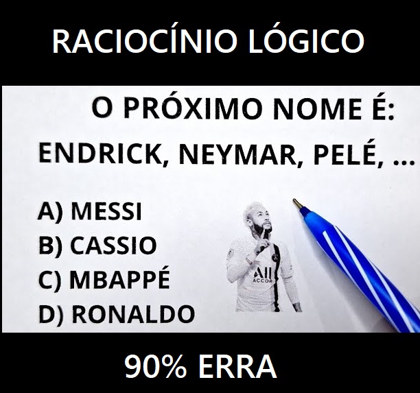 O próximo nome é: Endrick, Neymar, Pelé, ...?