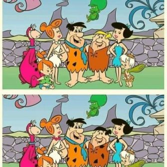 7 diferencas os flintstones