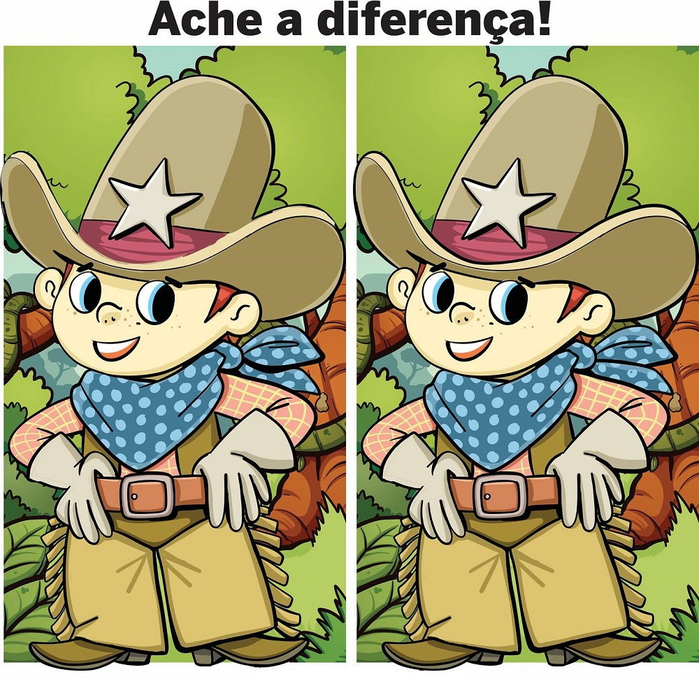 Ache a Diferença: O Cowboy