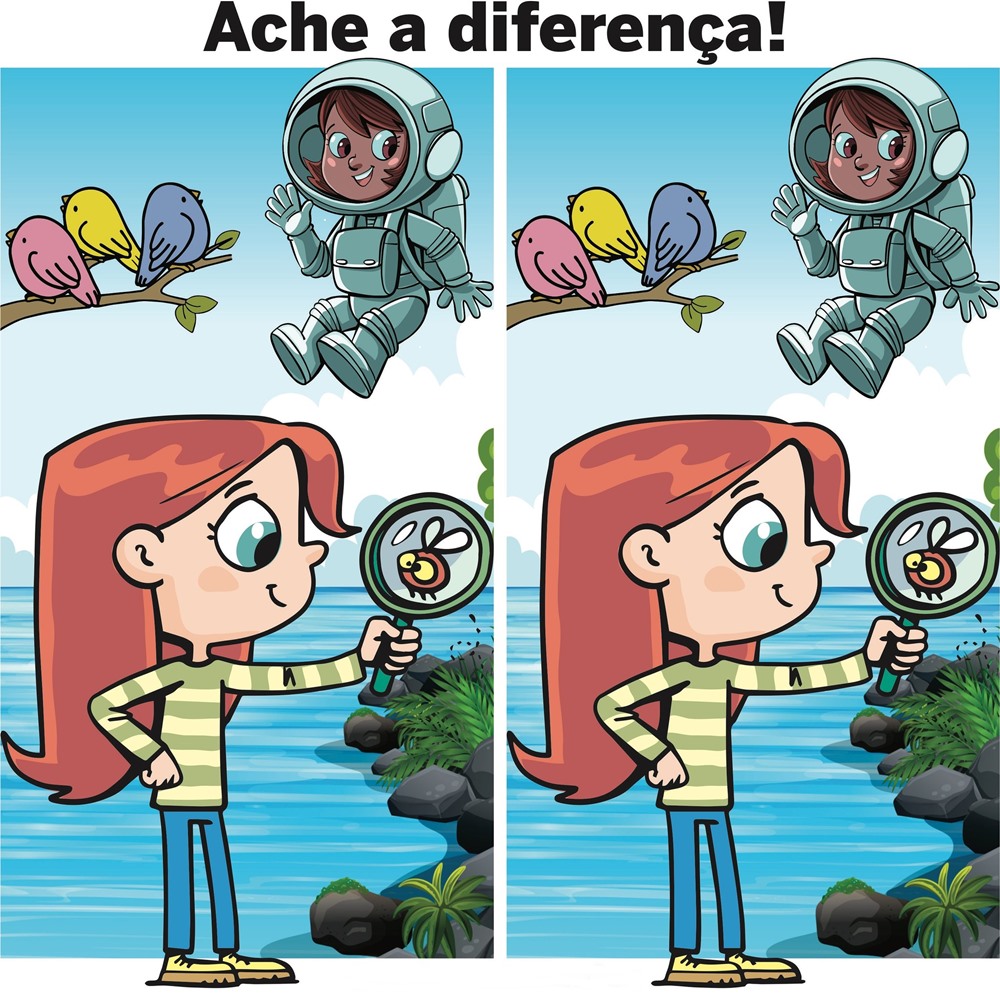 Ache a Diferença: A Astronauta e a Bióloga