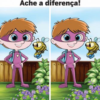 Ache a Diferenca O Menino Super Heroi