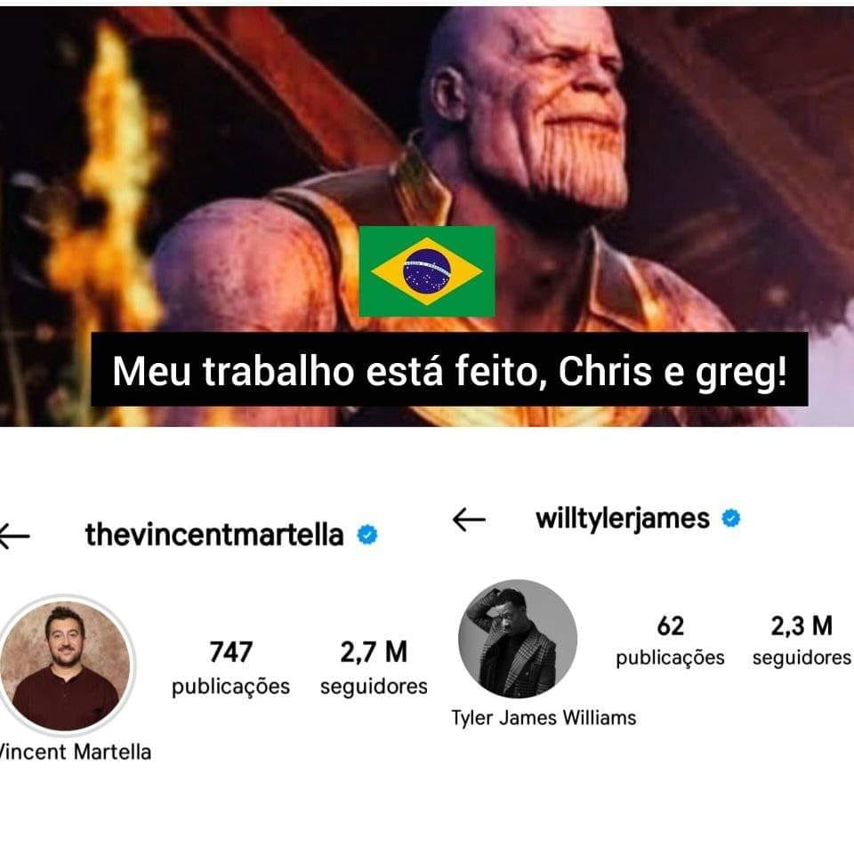 Vincent Martella o Greg da série Todo Mundo Odeia o Chris chega aos 5 milhões de seguidores no Instagram