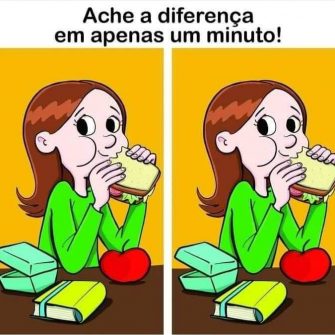 Ache a Diferenca A Hora do Lanche