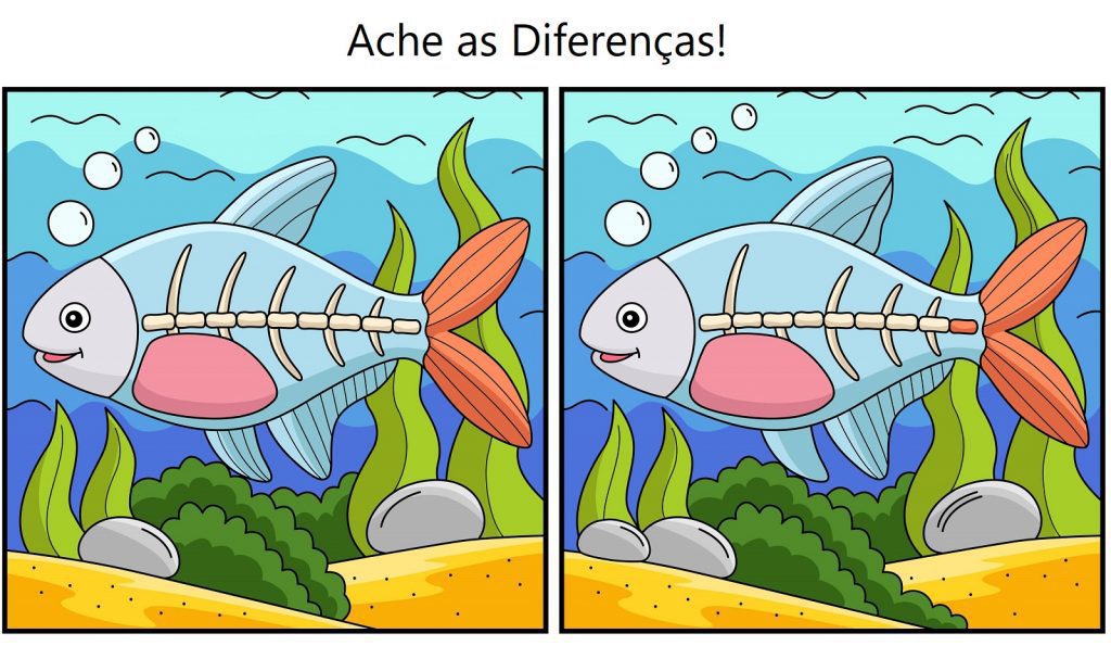 Ache as Difereças: O Peixe Azul