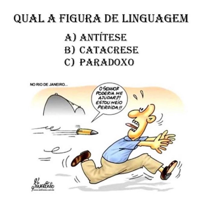 Questão de Concurso: qual a figura de linguagem?