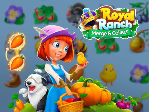 Jogo Grátis: Royal Ranch Merge & Collect