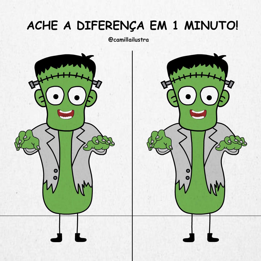 Ache a Diferença: O Frankenstein