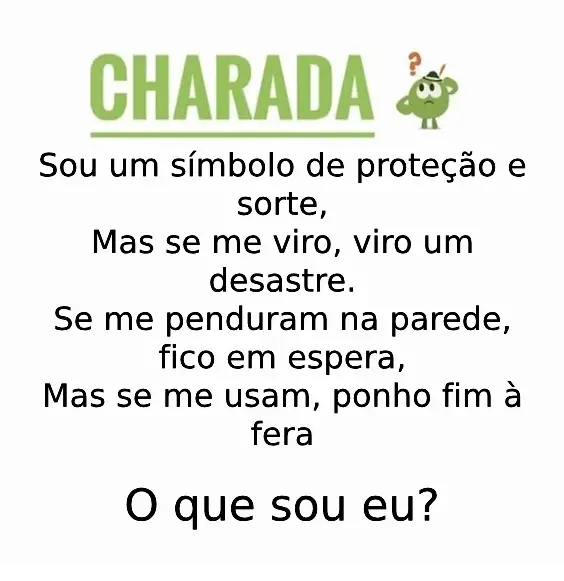 Charada: Símbolo de Proteção e Sorte